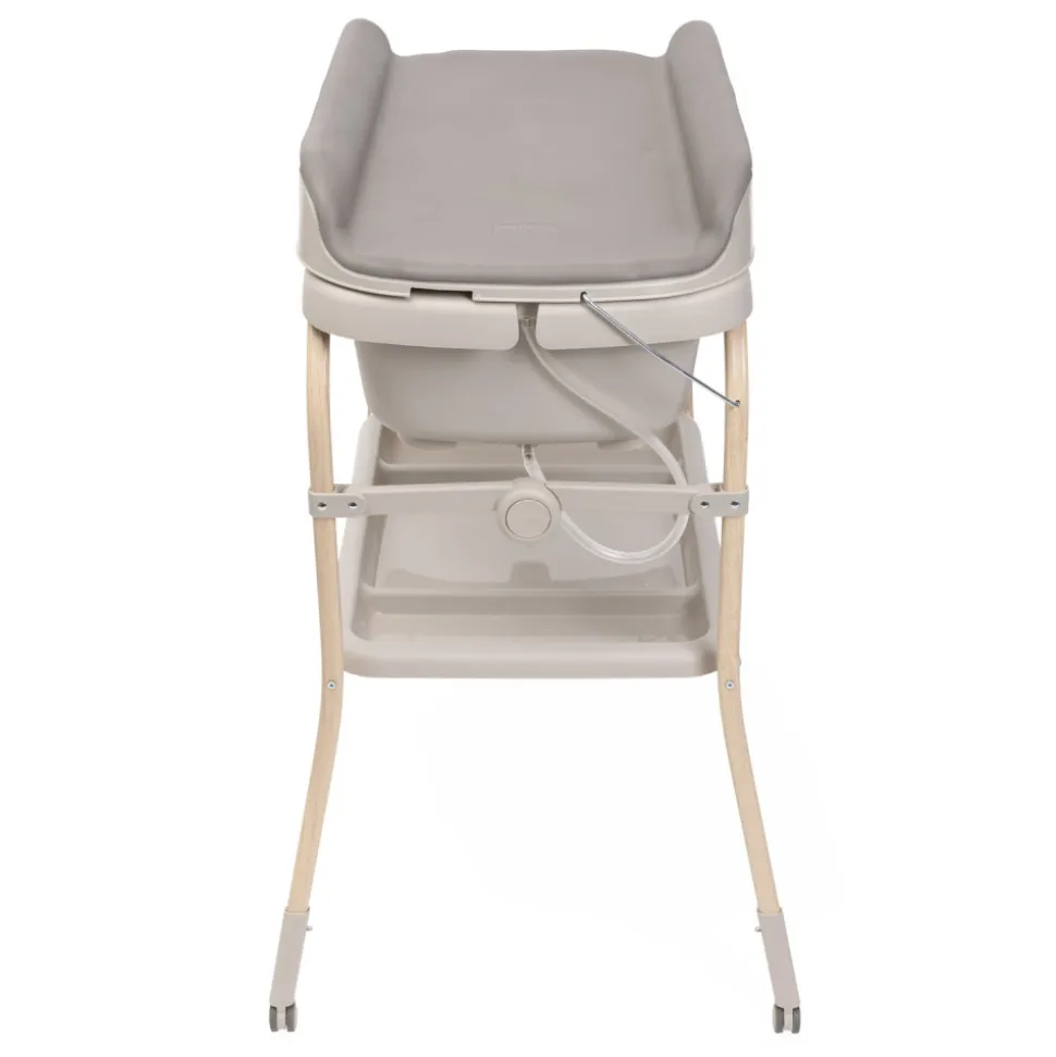 Table à langer soft bubble avec baignoire intégrée armonia scandinavian