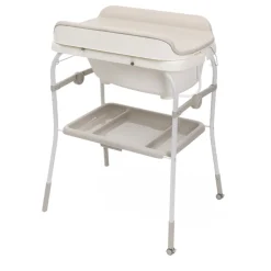 Table à langer soft bubble avec baignoire intégrée armonia motherpearl