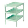 Table à langer susie 3 plateaux laque vert mint
