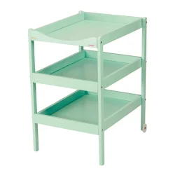 Table à langer susie 3 plateaux laque vert mint