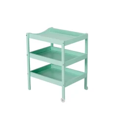 Table à langer susie 3 plateaux laque vert mint