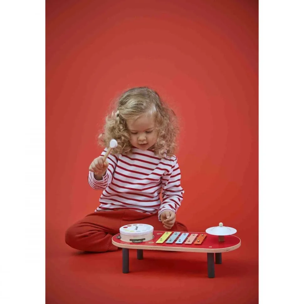 Table musicale enfant confetti
