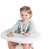 Tablette chaise evolu 2 blanche et set en silicone
