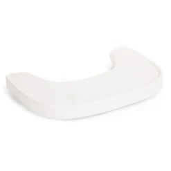 Tablette chaise evolu 2 blanche et set en silicone