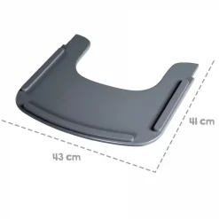 Tablette chaise haute sit up flex anthracite