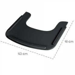 Tablette chaise haute sit up flex noir