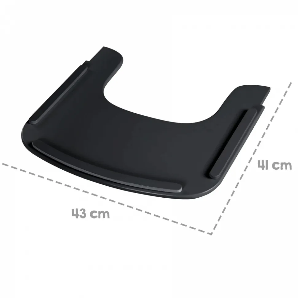 Tablette chaise haute sit up flex noir