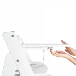 Tablette chaise haute sit up flex blanc