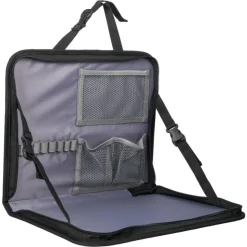 Tablette de voyage enfant pour siège arrière gris
