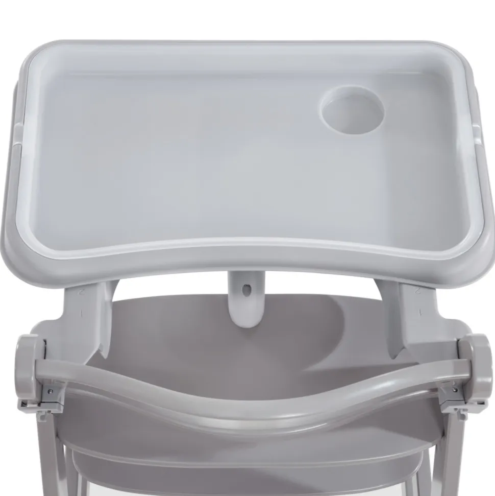 Tablette pour chaise haute alpha gris