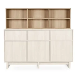 Étagère d'appoint pour commode xl kyo - honey ash