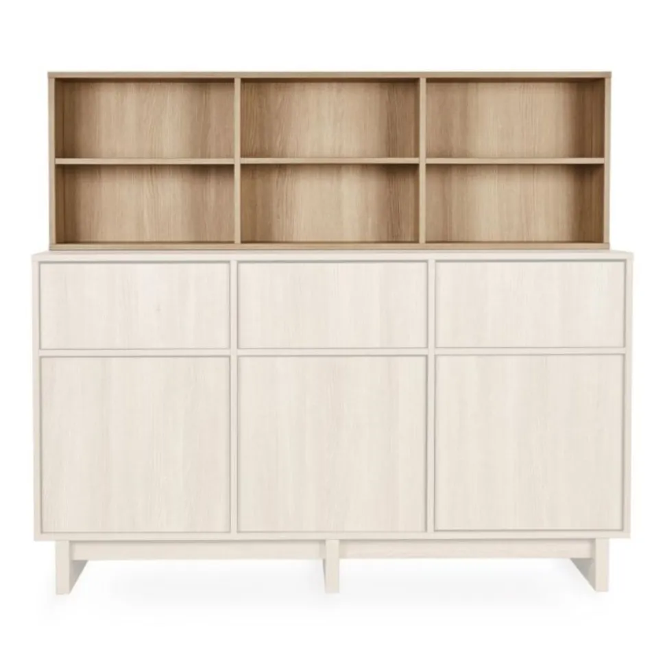 Étagère d'appoint pour commode xl kyo - honey ash