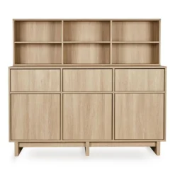 Étagère d'appoint pour commode xl kyo - honey ash