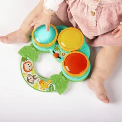 Tambour musical pour bébé safari
