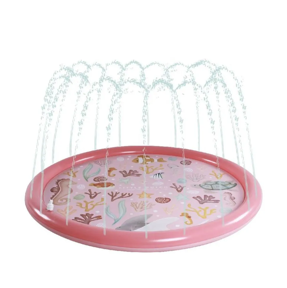 Tapis d'eau à jets ocean dreams pink