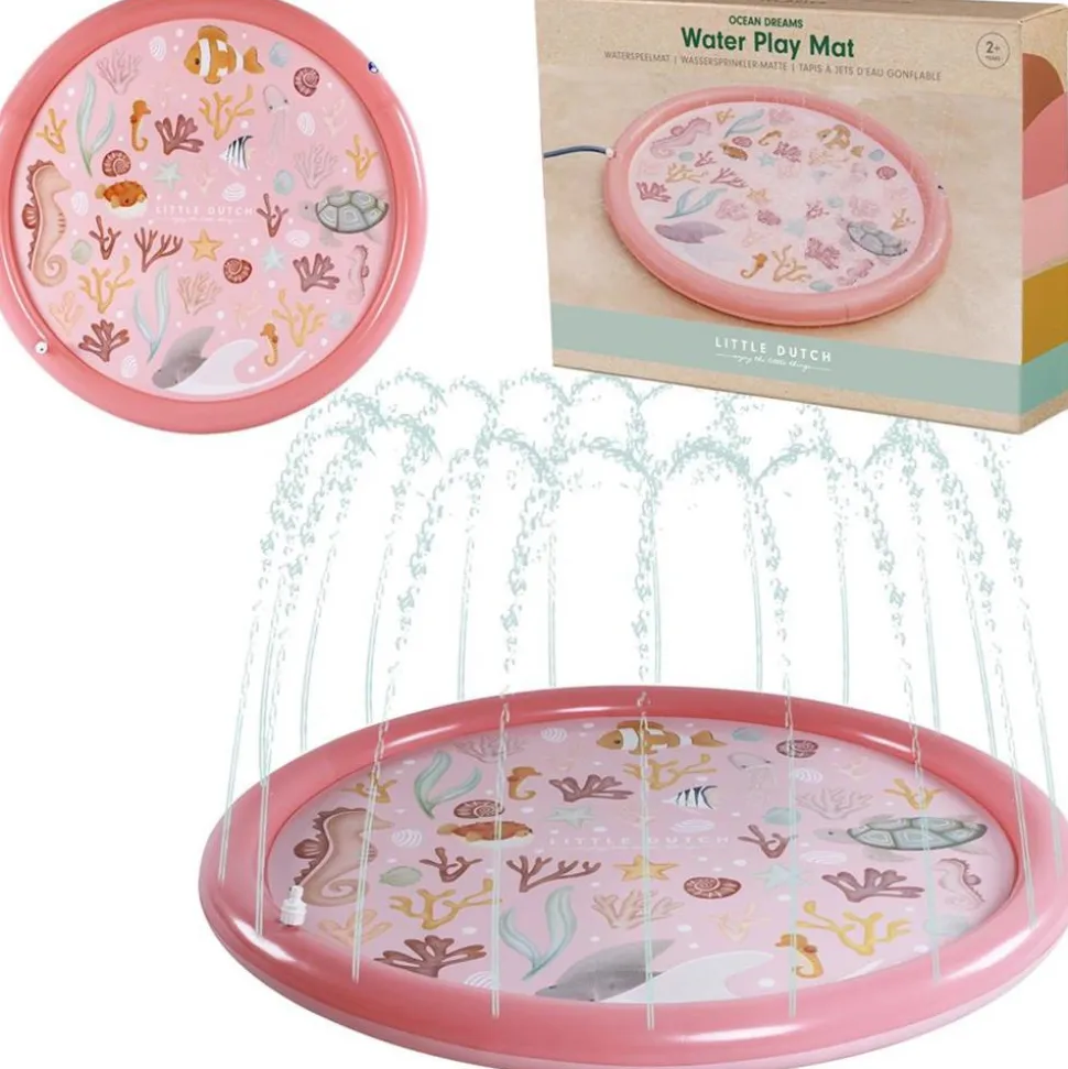 Tapis d'eau à jets ocean dreams pink