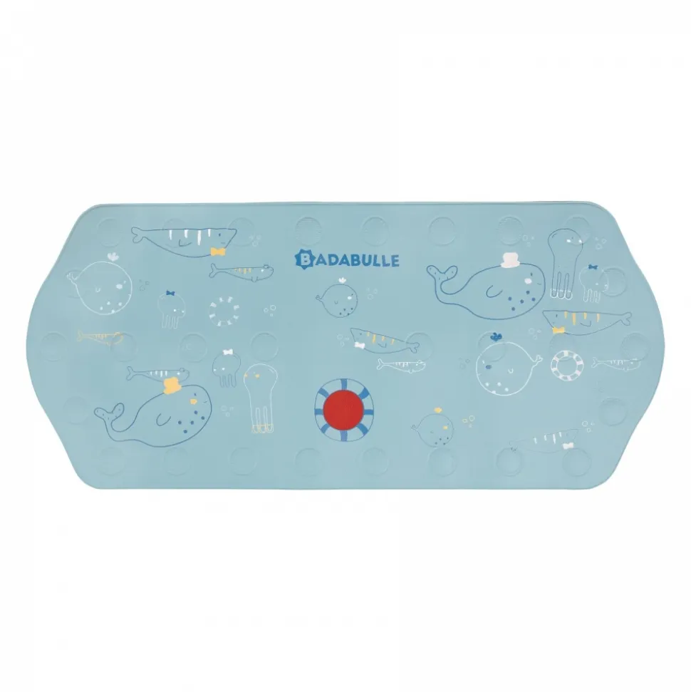 Tapis de bain bébé xxl bleu