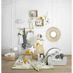 Tapis de chambre bébé 110x110cm babyfan