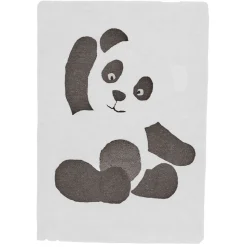 Tapis de chambre bébé 90x130cm panda chao chao