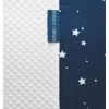 Tapis de chambre tapidou mosaïque marine / blanc