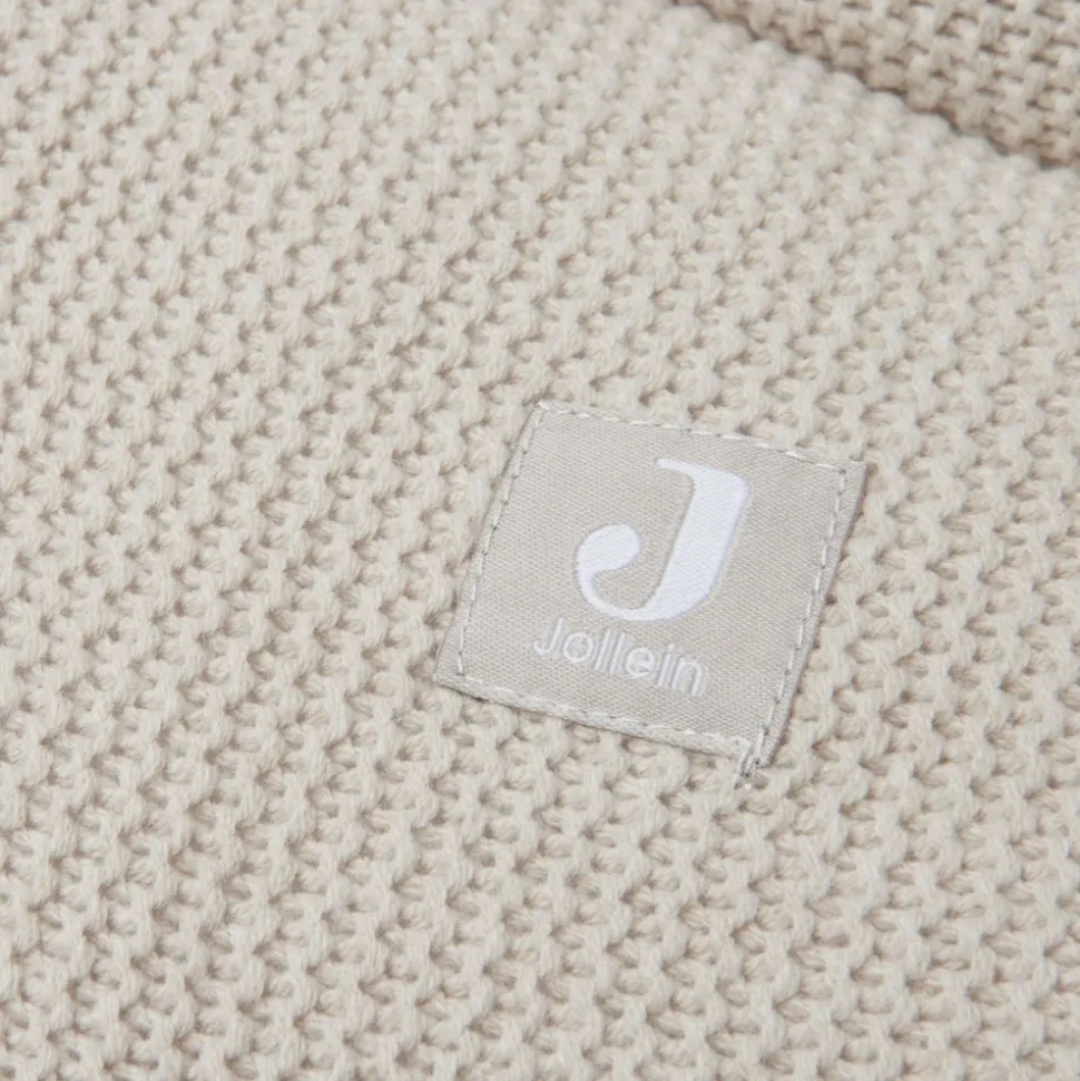 Tapis de parc basic knit 95 cm nougat
