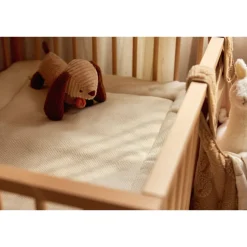 Tapis de parc bébé 75 x 95 cm basic knit oatmeal