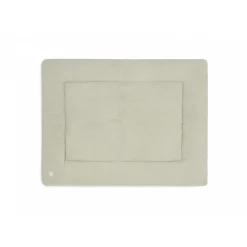 Tapis de parc bébé 75 x 95 cm basic knit olive