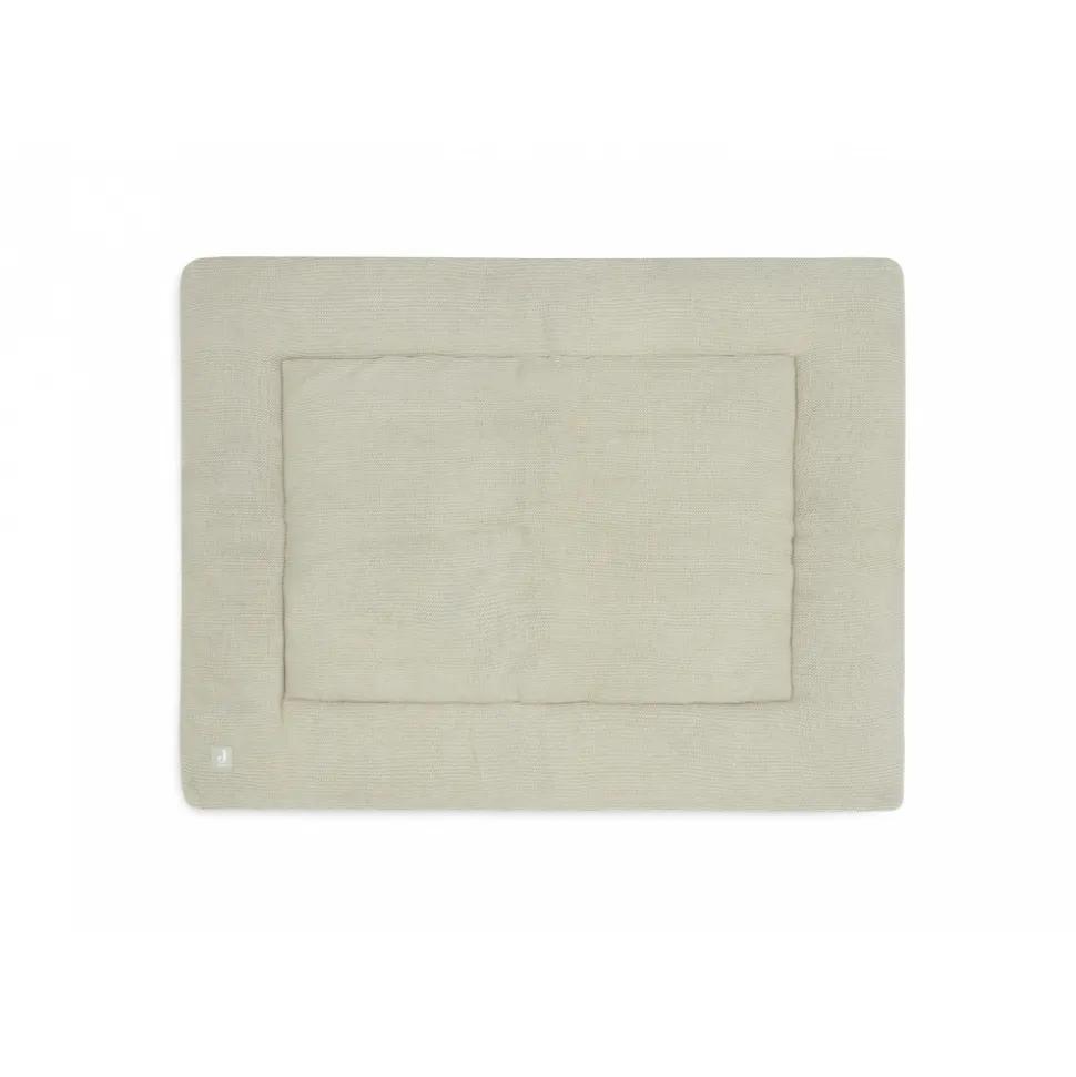 Tapis de parc bébé 75 x 95 cm basic knit olive