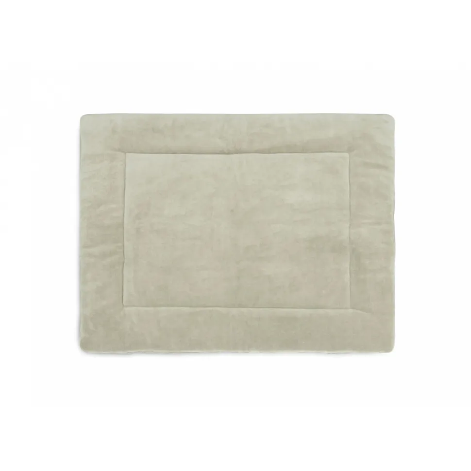 Tapis de parc bébé 75 x 95 cm basic knit olive