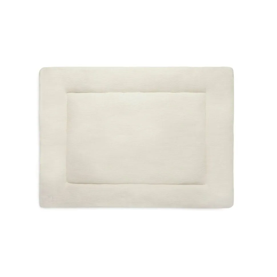 Tapis de parc bébé 75 x 95 cm basic knit ivory