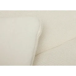 Tapis de parc bébé 75 x 95 cm basic knit ivory