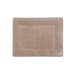 Tapis de parc bébé 75 x 95 cm cloudy rib milky coffee