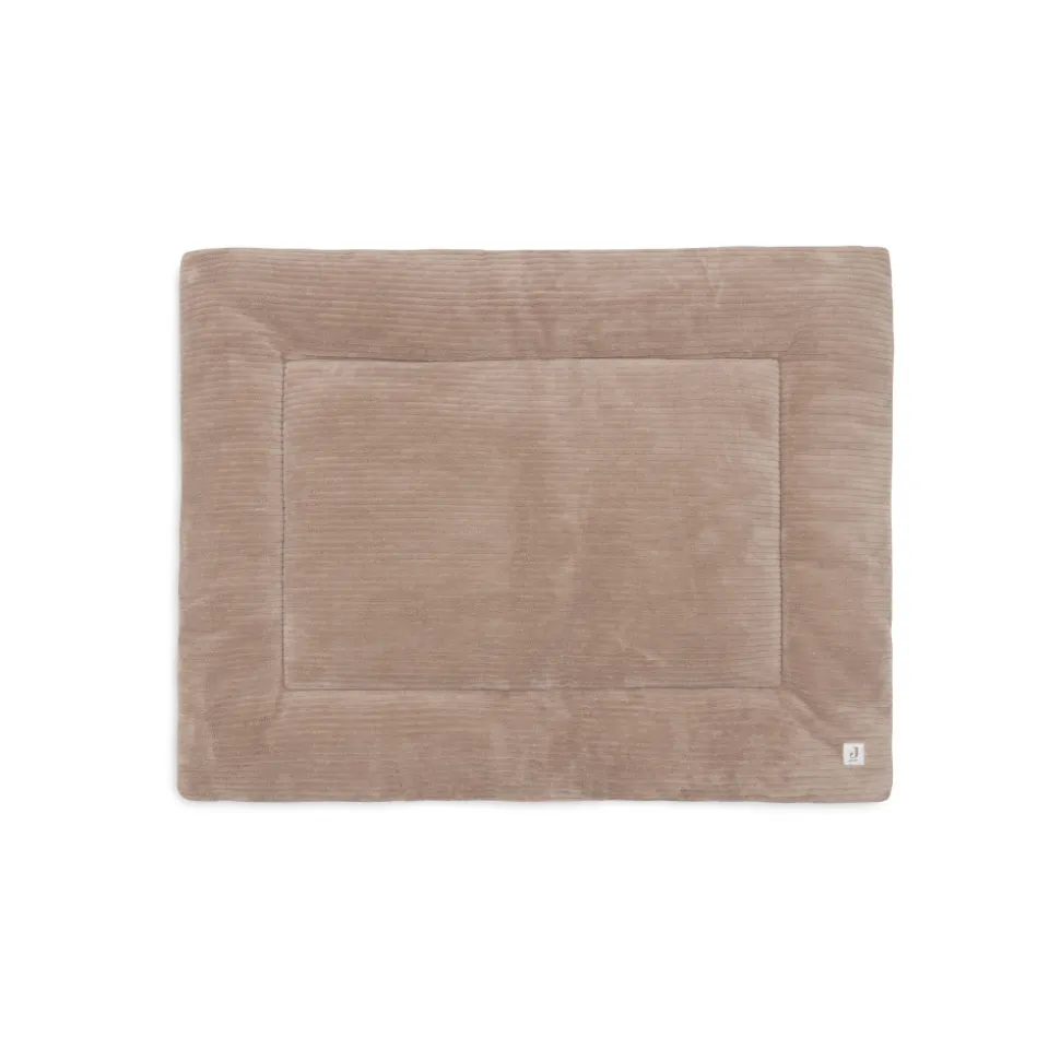 Tapis de parc bébé 75 x 95 cm cloudy rib milky coffee