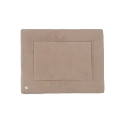 Tapis de parc bébé 75 x 95 cm cloudy rib milky coffee