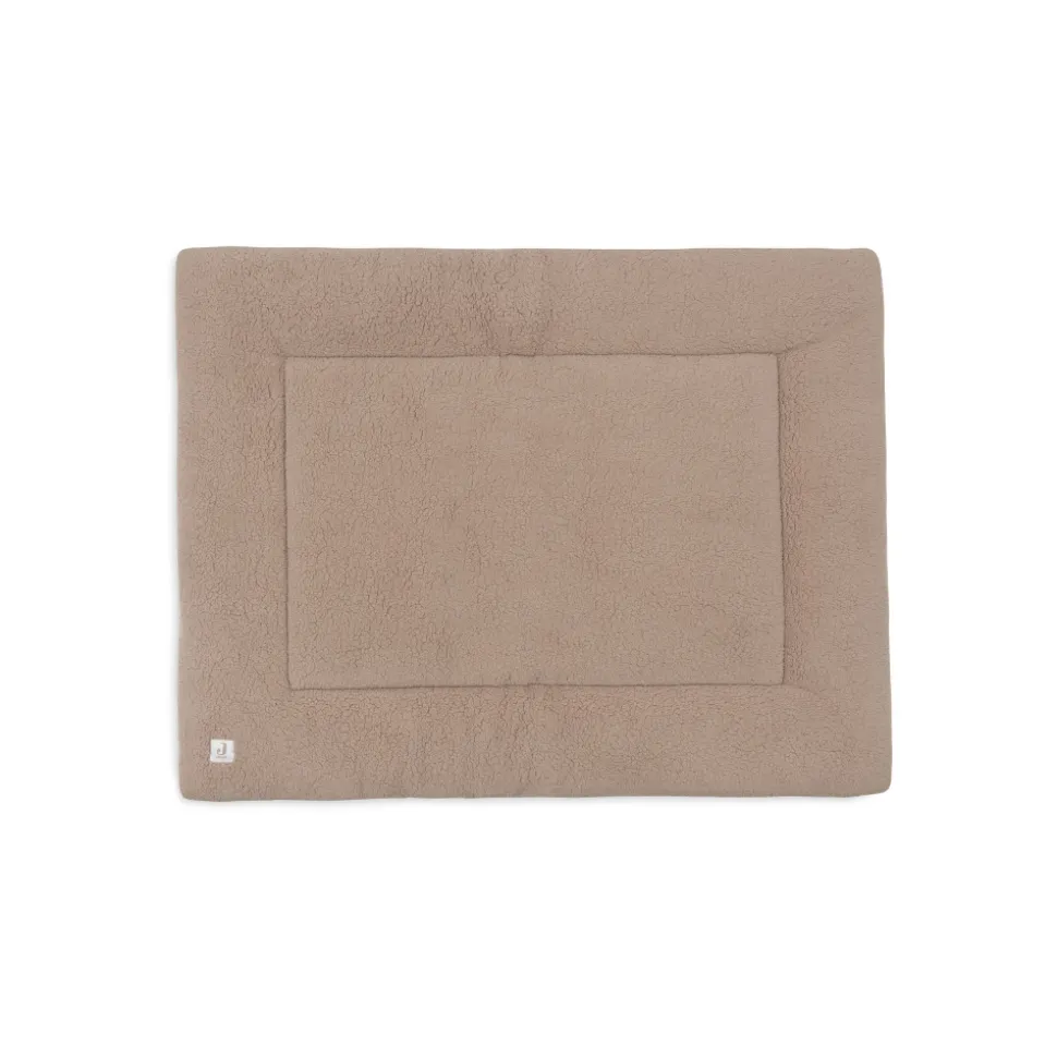 Tapis de parc bébé 75 x 95 cm cloudy rib milky coffee