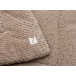 Tapis de parc bébé 75 x 95 cm cloudy rib milky coffee