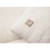 Tapis de parc bébé 100 x 100 cm cloudy rib oatmeal