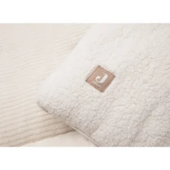 Tapis de parc bébé 100 x 100 cm cloudy rib oatmeal