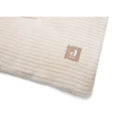Tapis de parc bébé 100 x 100 cm cloudy rib oatmeal