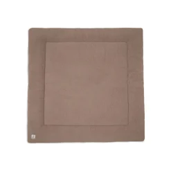 Tapis de parc bébé 100 x 100 cm cloudy rib milky coffee
