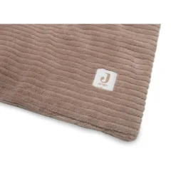 Tapis de parc bébé 100 x 100 cm cloudy rib milky coffee