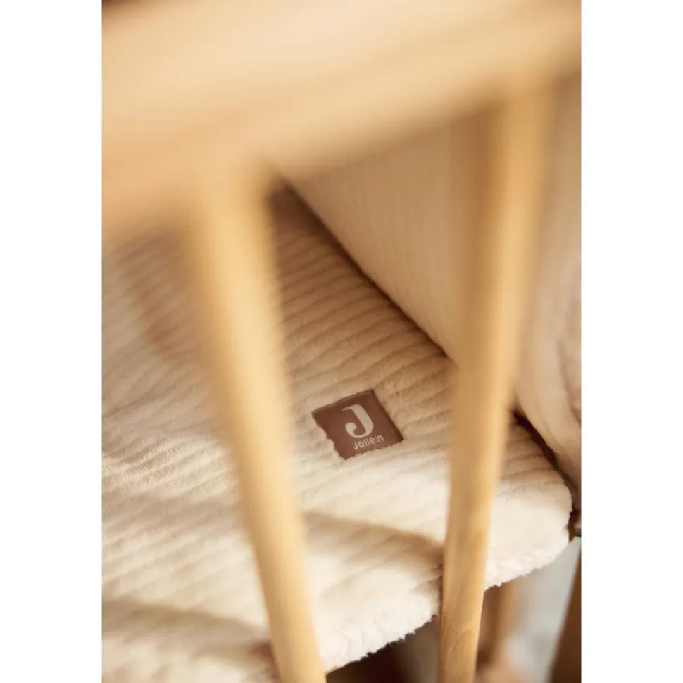 Tapis de parc bébé 75 x 95 cm cloudy rib oatmeal