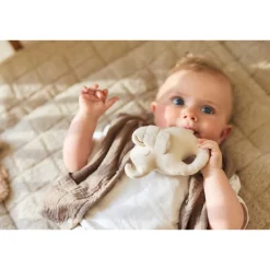 Tapis de parc bébé 75 x 95 cm teddy warm sand