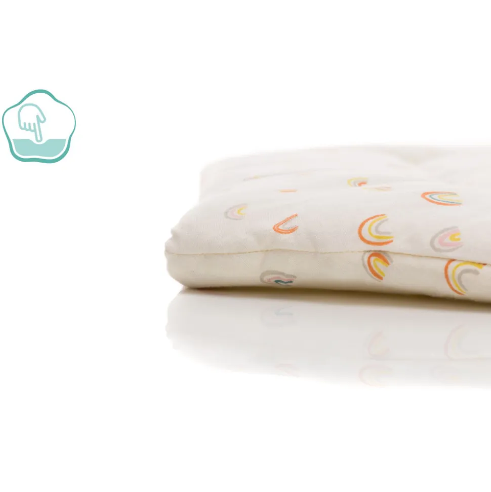 Tapis de parc jersey rainbows beige