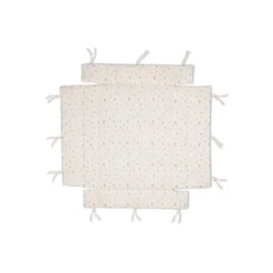 Tapis de parc jersey rainbows beige