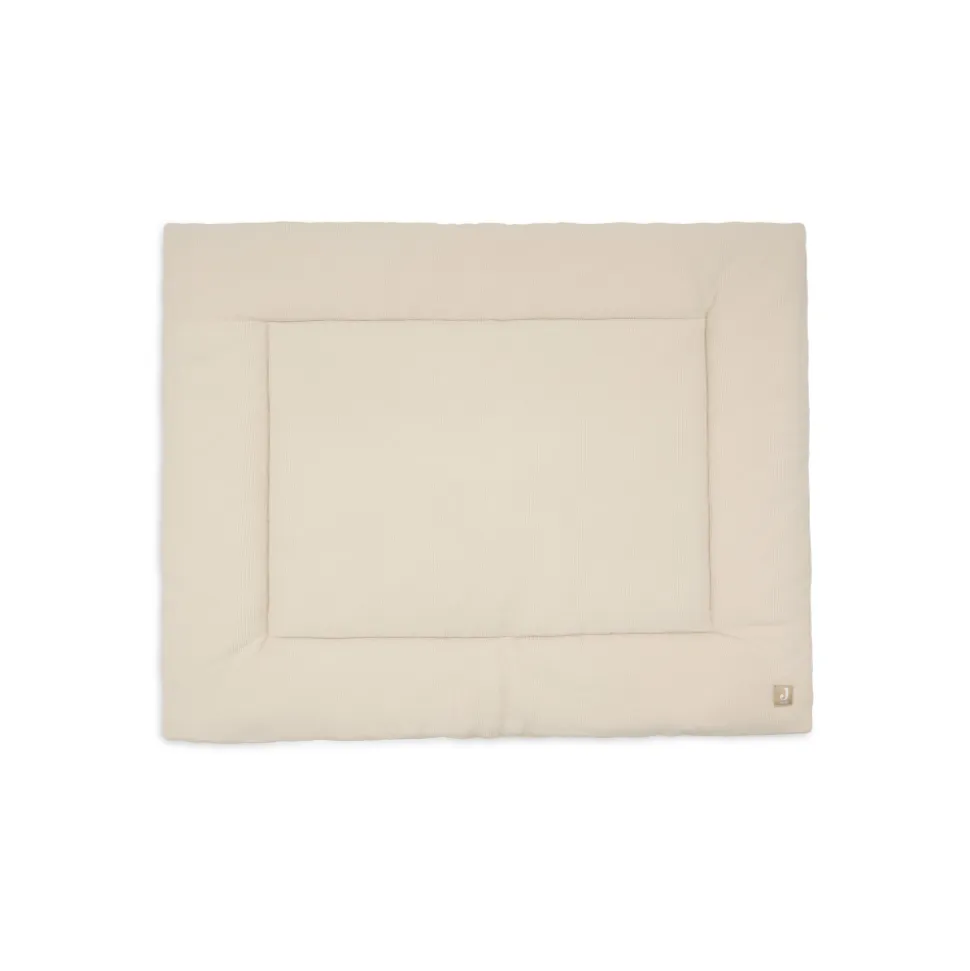Tapis de parc little waffle 75 x 95 cm warm sand & sand