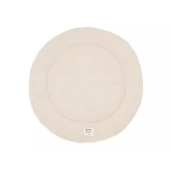 Tapis de parc rond ø95cm bouclette naturel