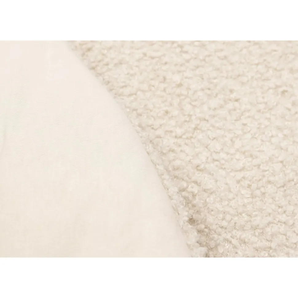 Tapis de parc rond ø95cm bouclette naturel