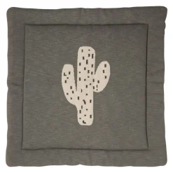 Tapis de parc tricot cactus 100 x 100 cm