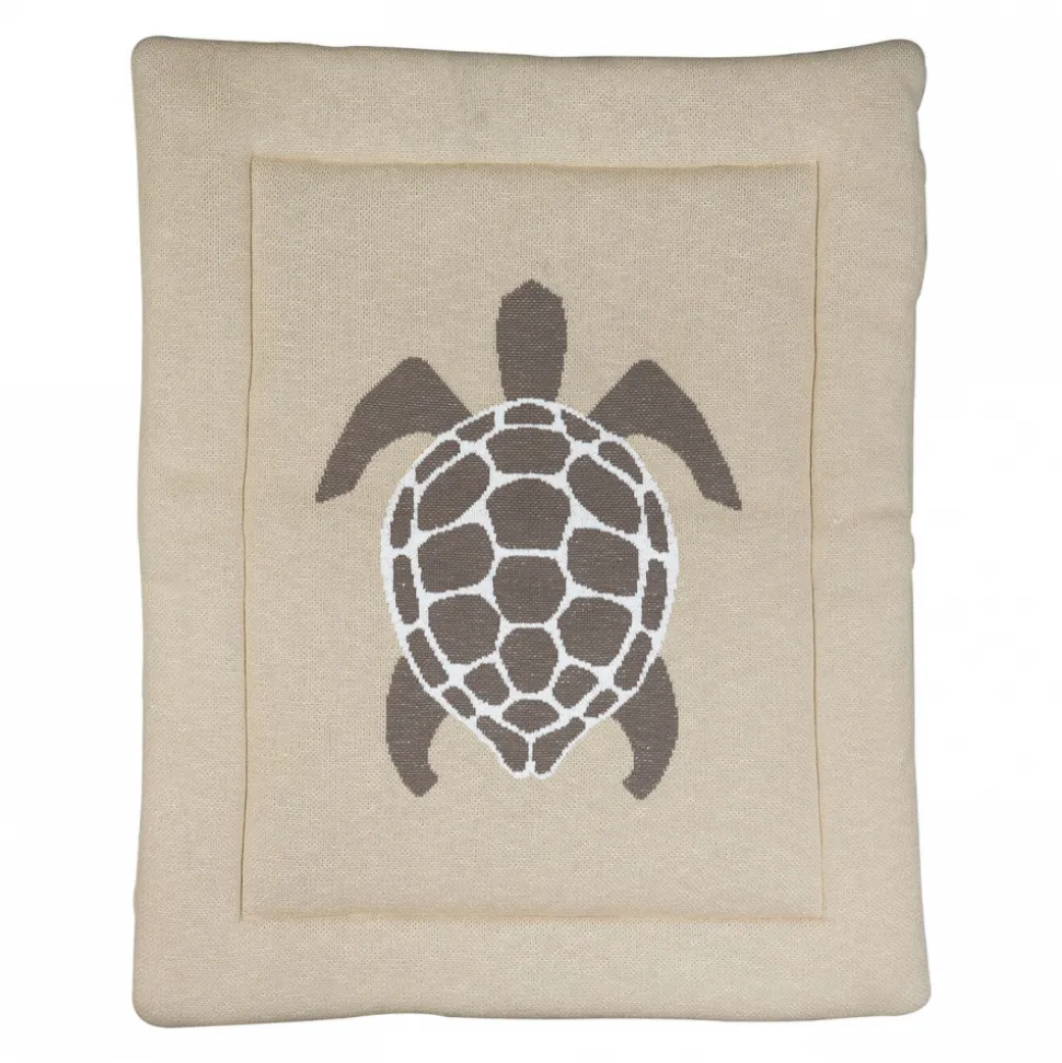 Tapis de parc tricot tortue